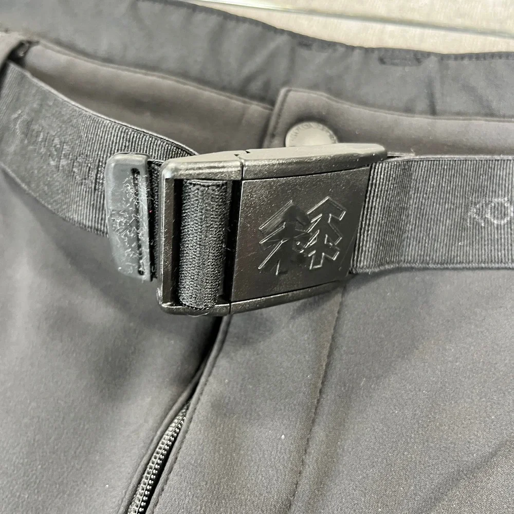 Kolon Sport Black‎ Insulated snowboard Ski Pants Men 36 Waterproof winter sports